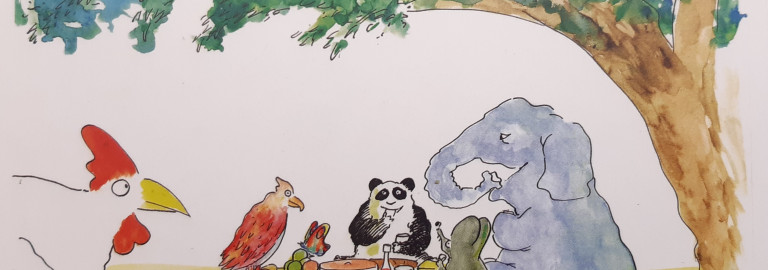 Picknick der Tiere
