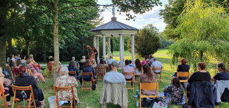 am 24. Juli im Höchstädter Stadtpark