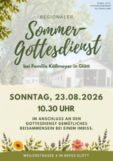 Sommergottesdienst 2026