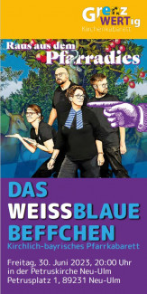 das weissblaue Beffchen