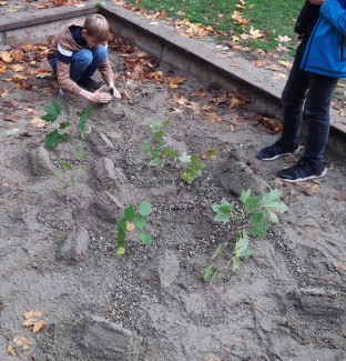 Dorf im Sandkasten