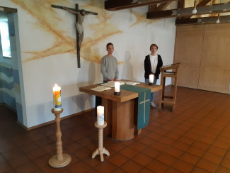 In der Kirche