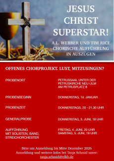 Chorprojekt Jesus Christ Superstar