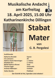 Karfreitag Katharinenkirche