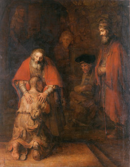 Rembrandt, die Rückkehr des verlorenen Sohnes