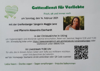 Gottesdienst für Verliebte