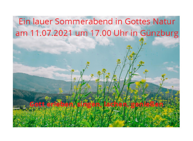 Lauer Sommernachmittag