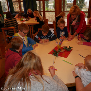 Worauf wartest du? Adventskalendermalaktion